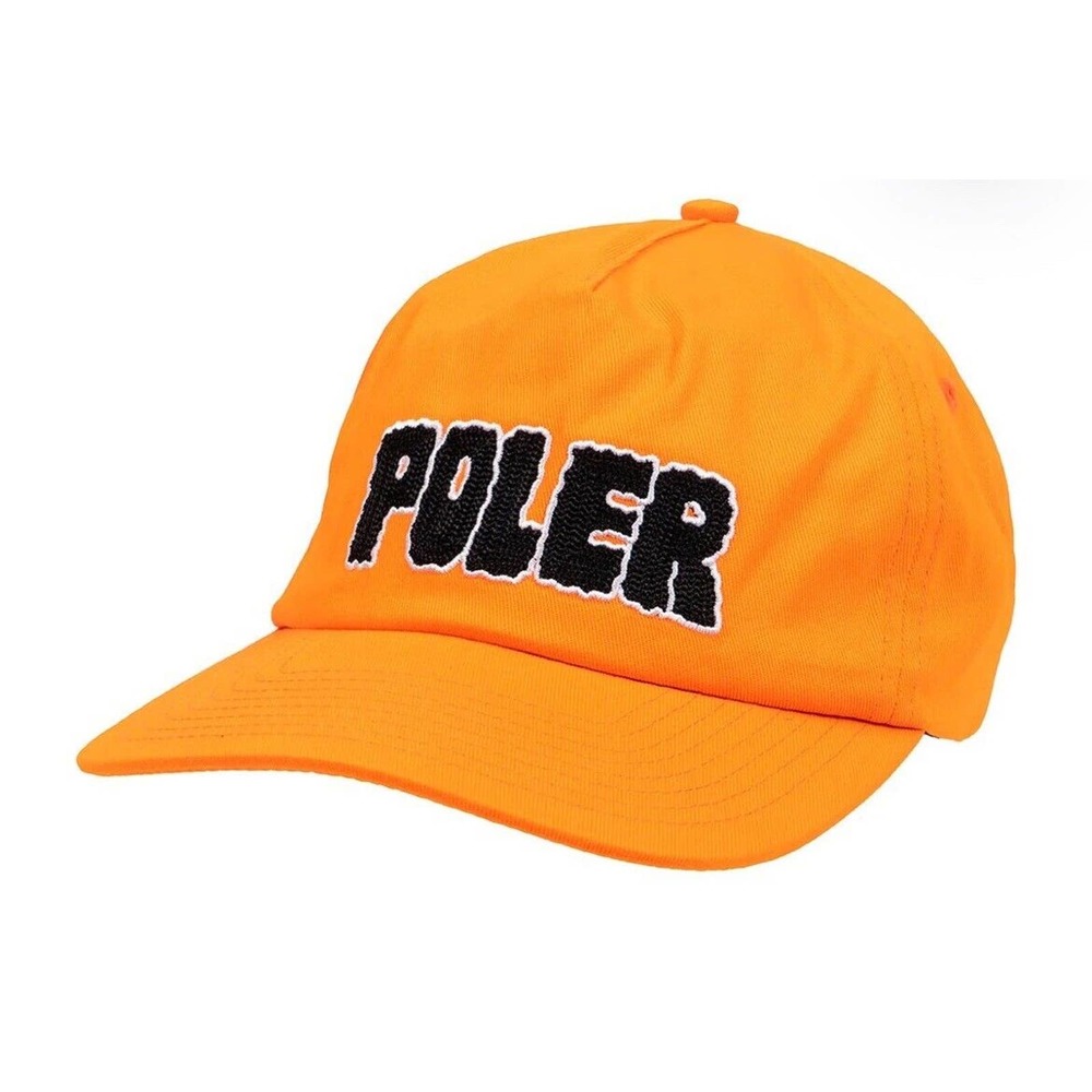 Poler Wiggle Font Snapback Trucker Hat Cap New Fast Shipping